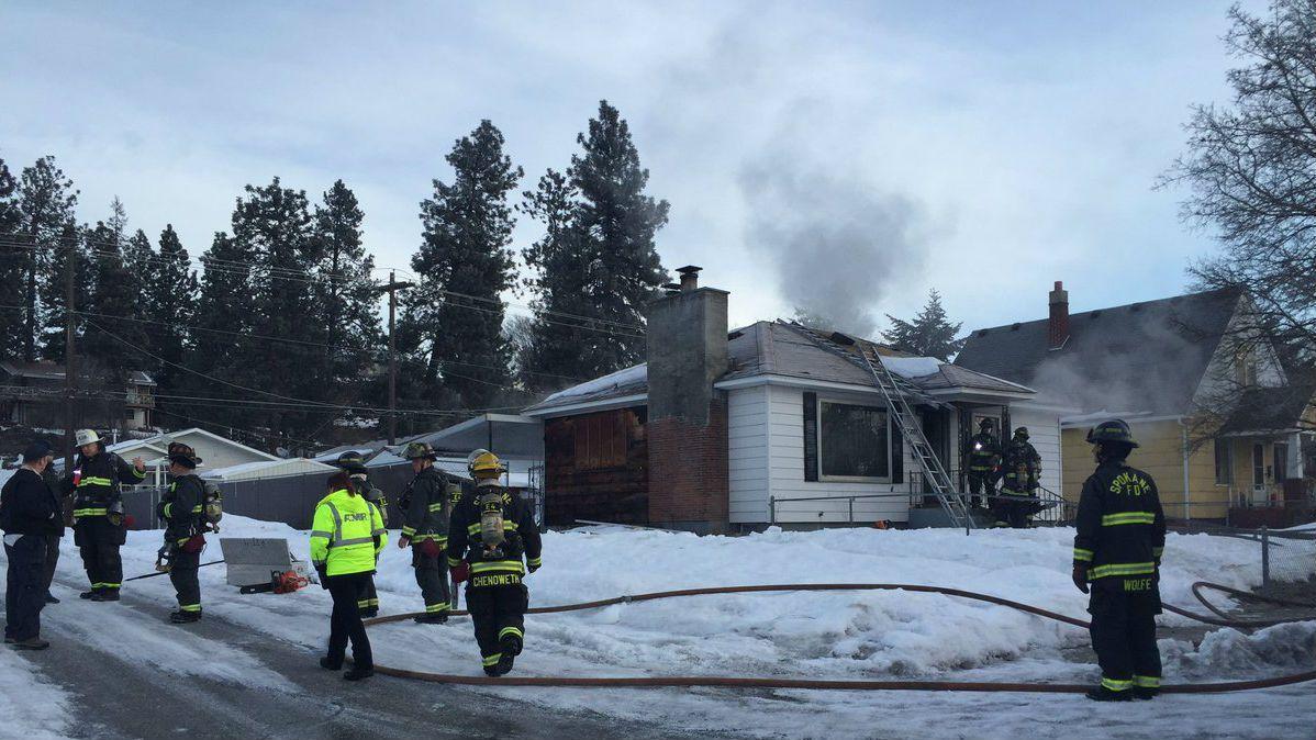 Man injured in northwest Spokane house fire News