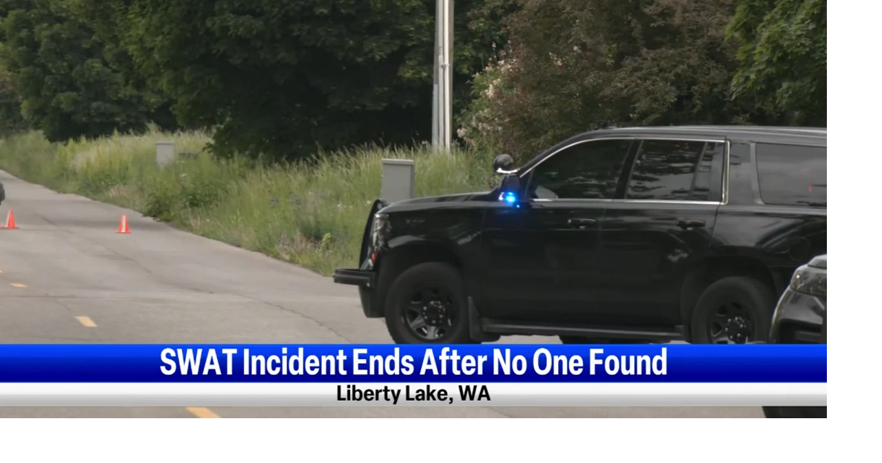 SWAT incident in Liberty Lake ends following shooting in Spokane's