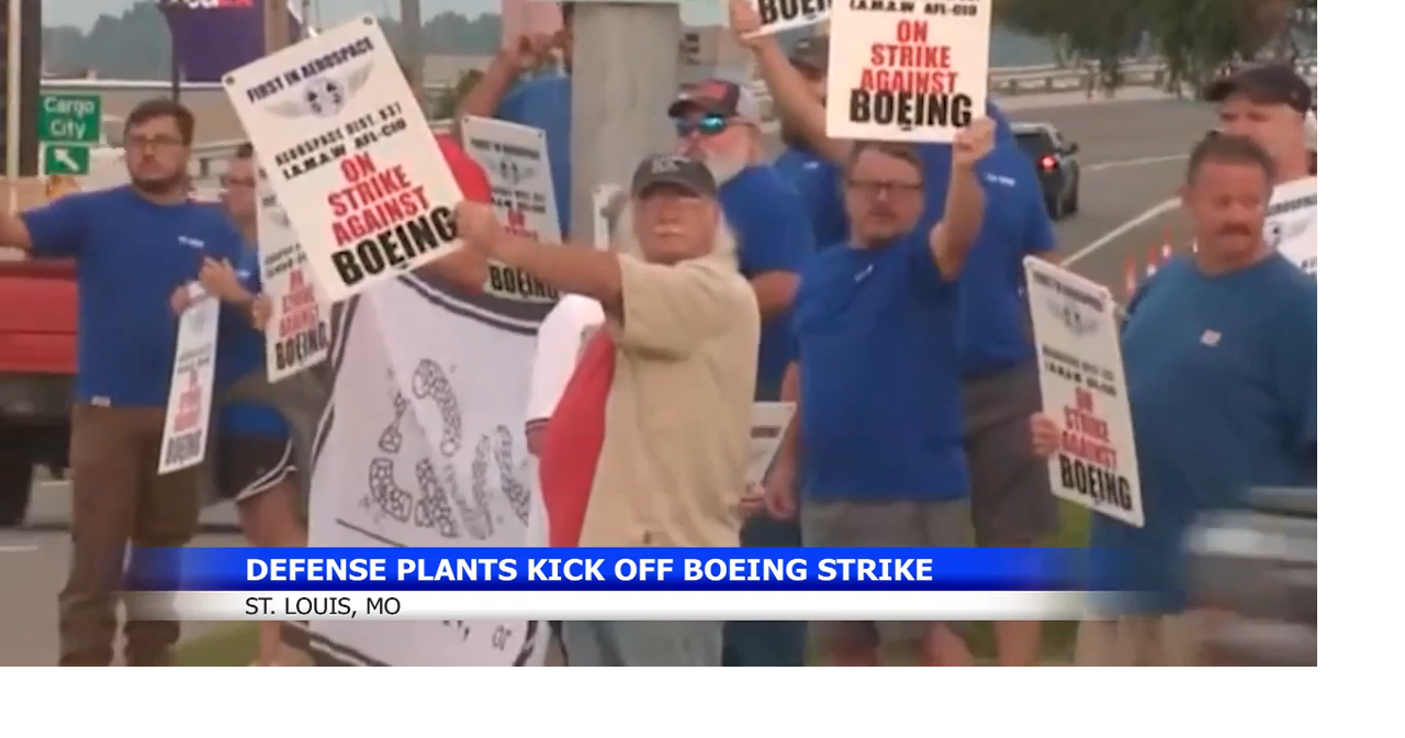 Thousands of Boeing employees on strike