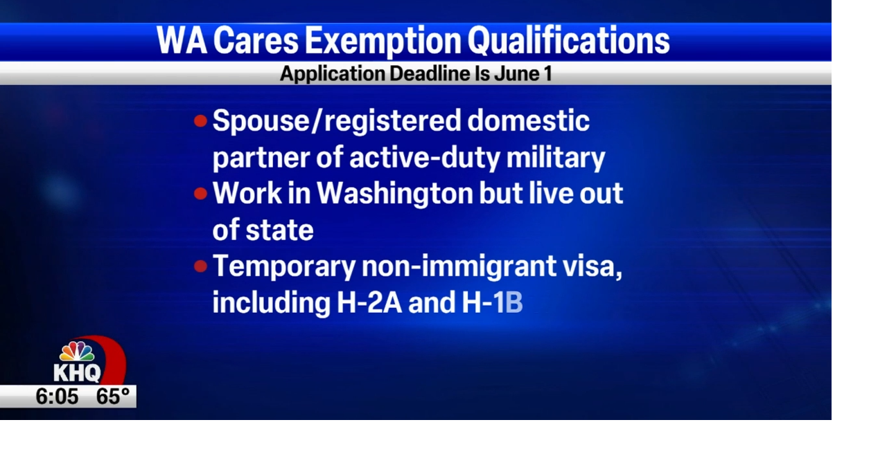 Washington longterm care paycheck deductions to begin in July