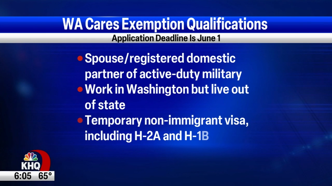 Washington long-term care paycheck deductions to begin in July 