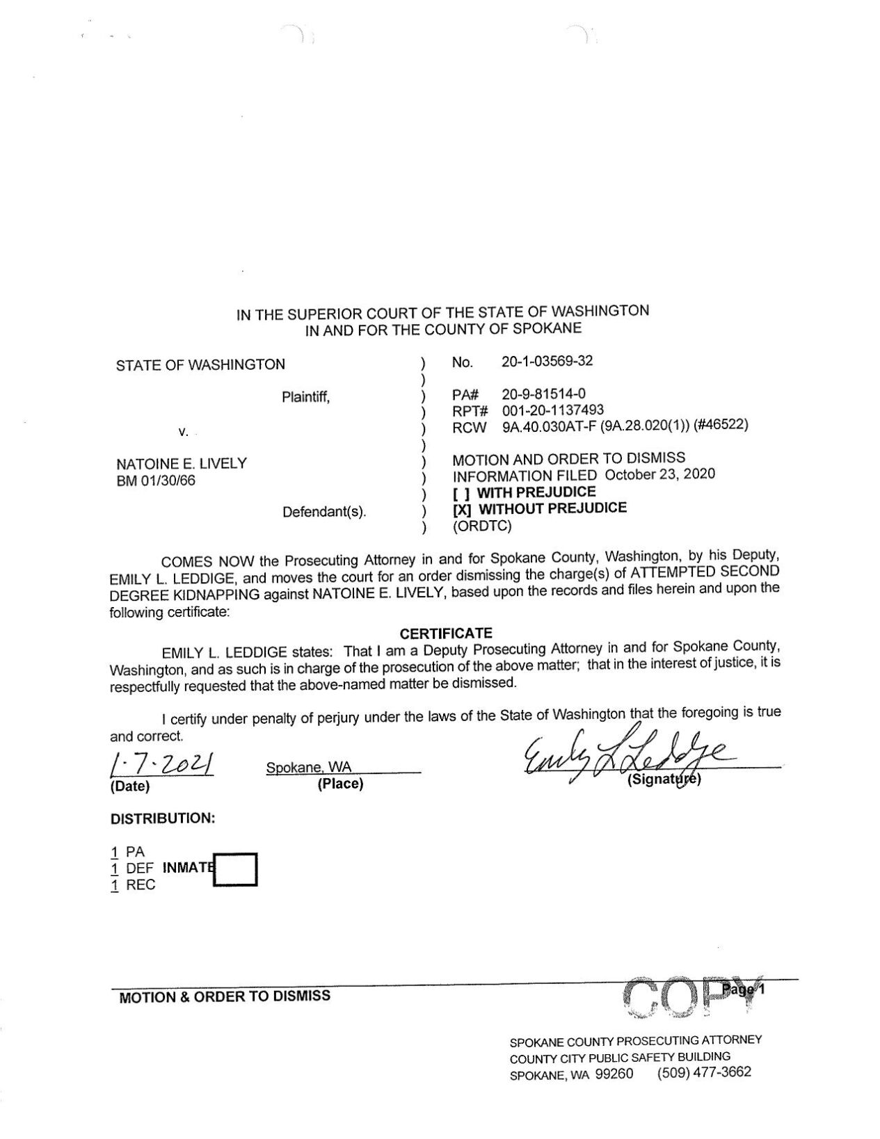 Charges dropped against man accused of attempted kidnapping at Fred Meyer | Spokane News | khq.com Charges dropped against man accused of attempted kidnapping at Fred Meyer | Spokane News | khq.com