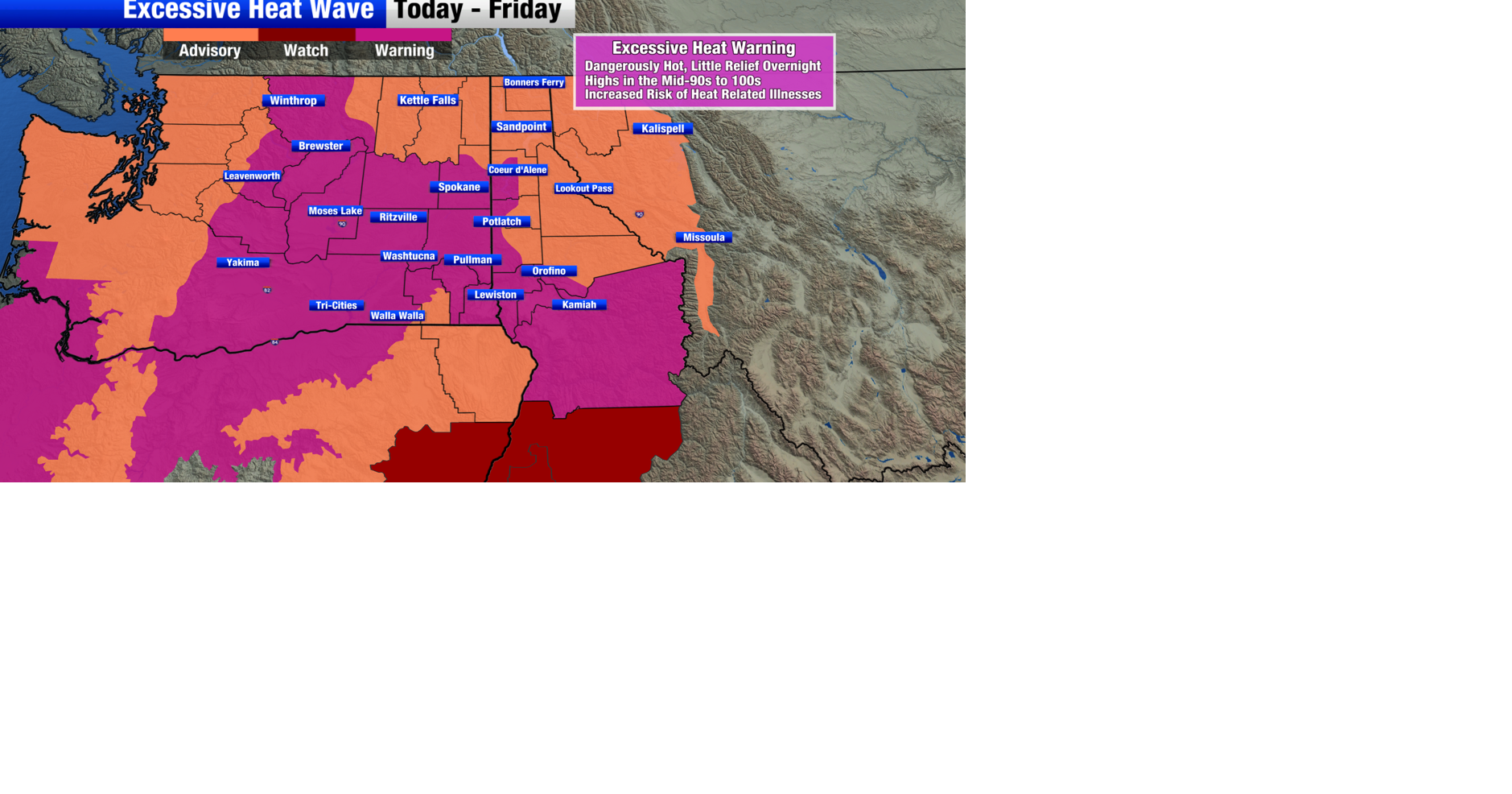 First heat wave of the season will bring scorching temps in the 90s and ...