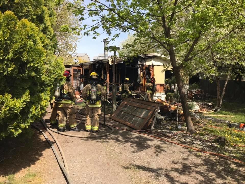 Spokane Valley firefighters respond to mobile home fire Friday ...