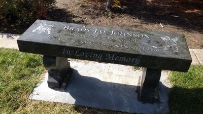 Family S Memorial Bench Targeted By Vandals News Khq Com