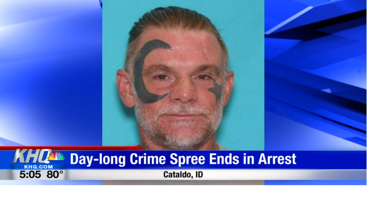 Man booked in jail after crime spree in two Idaho counties | Spokane ...