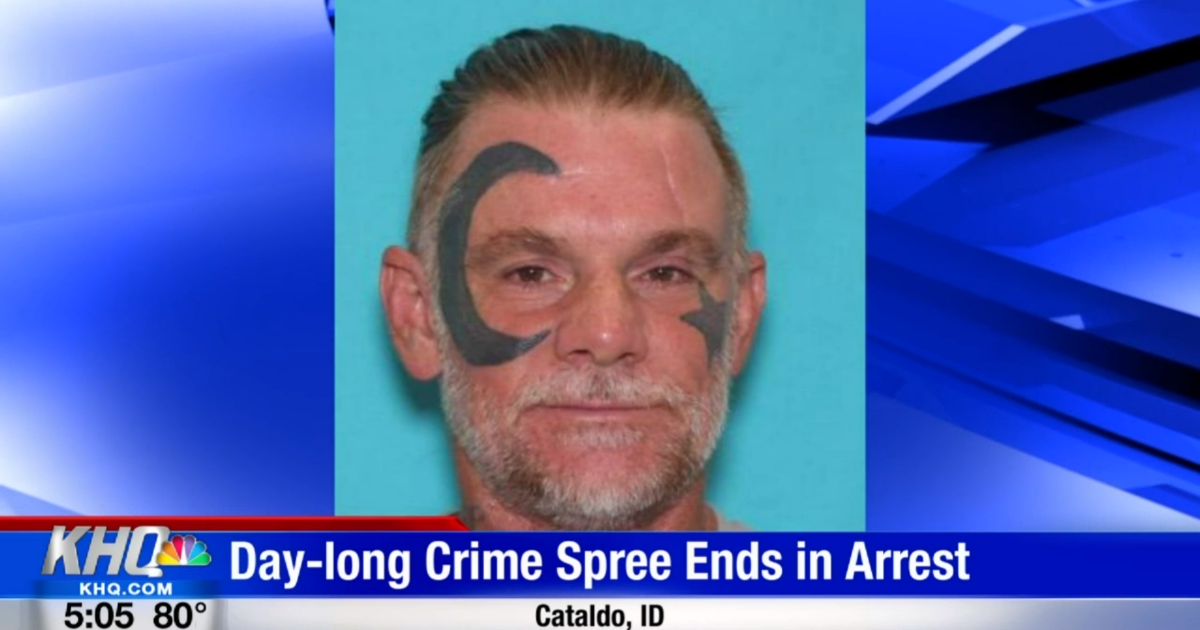 Man booked in jail after crime spree in two Idaho counties | Spokane ...