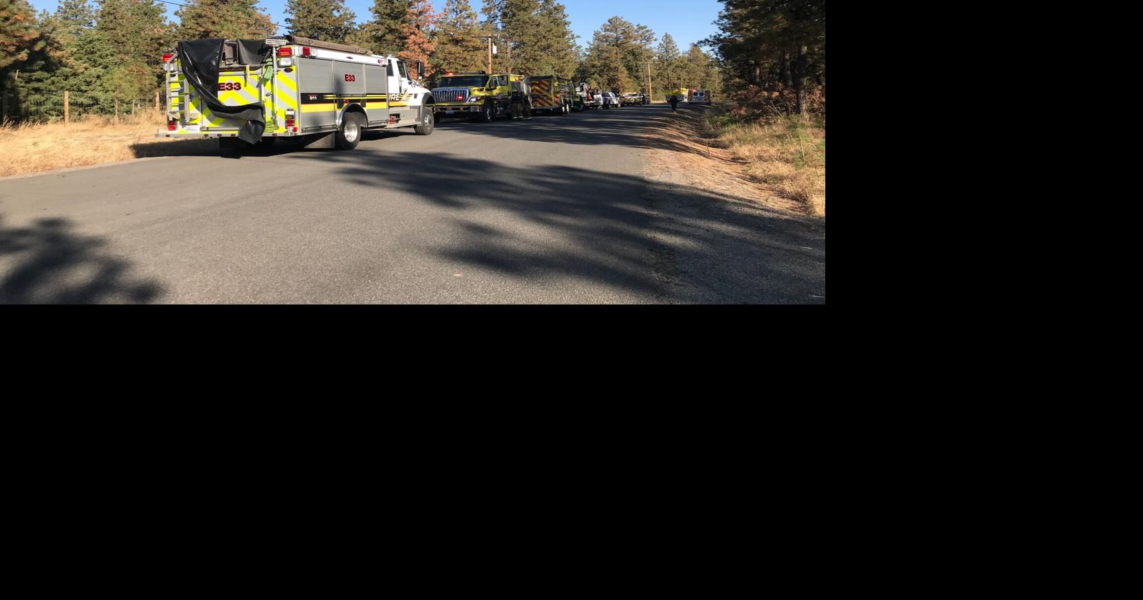 Crews respond to burning barn near Spangle Spokane News