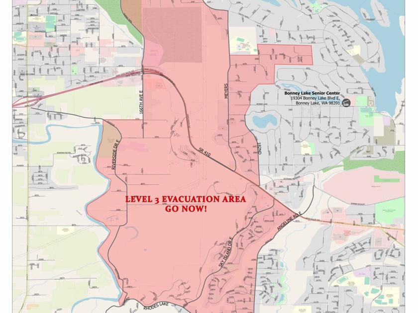 Bonney Lake Washington Map Vero Beach Florida Map