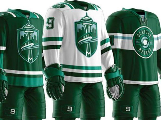 Seattle Kraken Jersey Concept