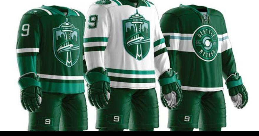 Hopes for hockey in Seattle lead to creative uniform concepts, News