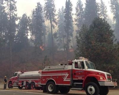 Fire Alert Multiple Crews Respond To Brush Fire In Spokane Valley News Khq Com