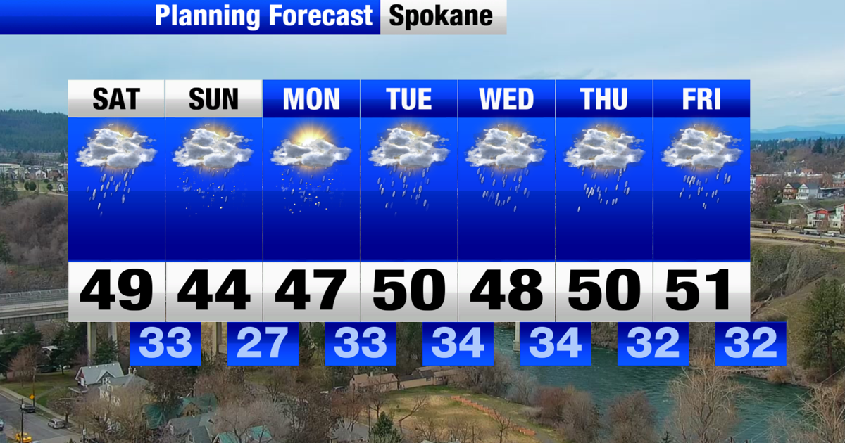 Weekend Forecast | Spokane Weather | khq.com