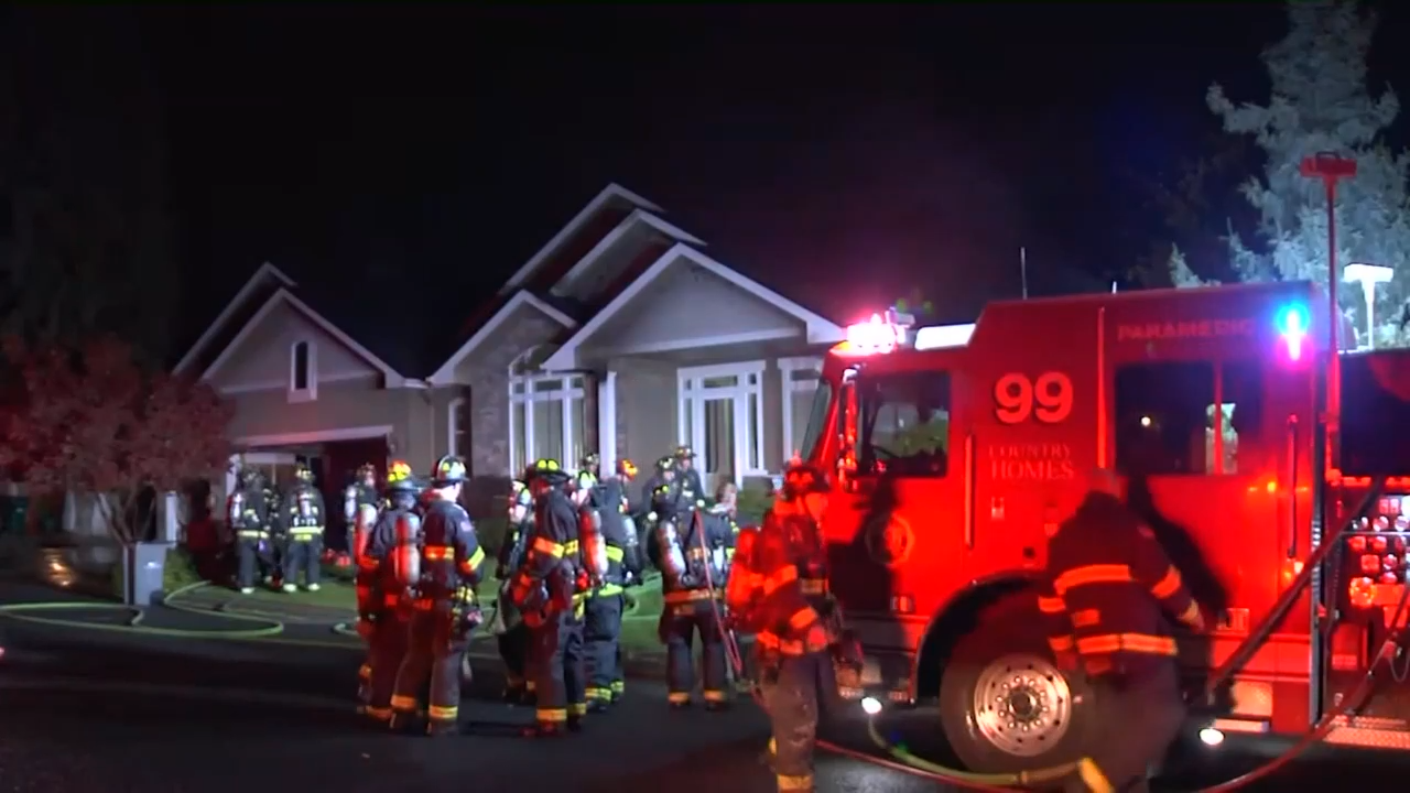 Fire Crews Work To Contain House Fire In North Spokane | Spokane News ...