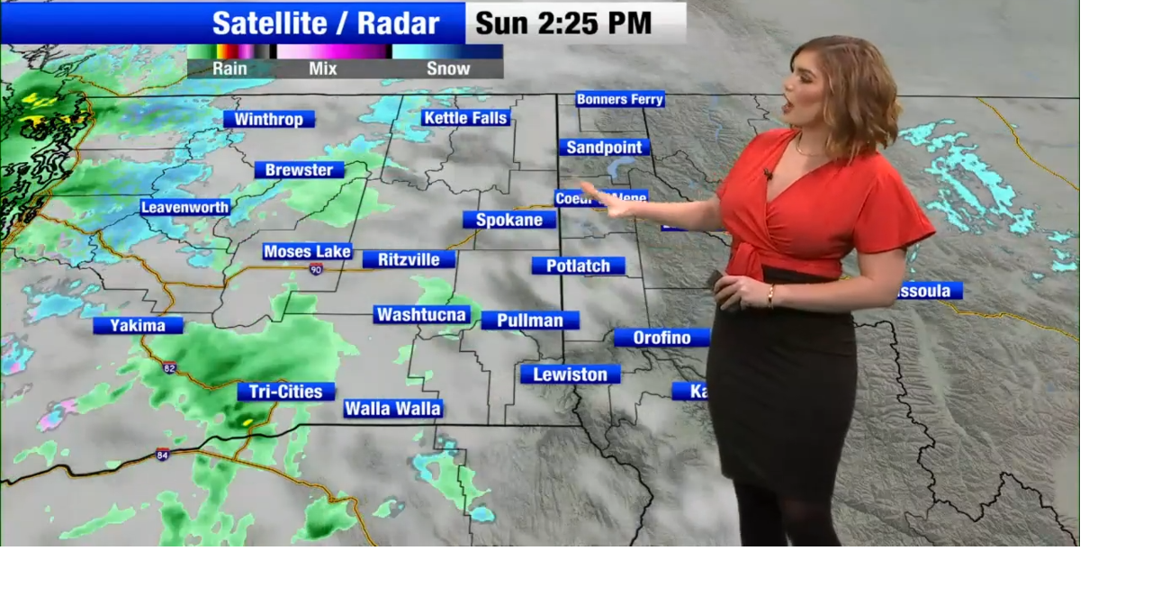 The rain is here, but not for long! Spokane Weather