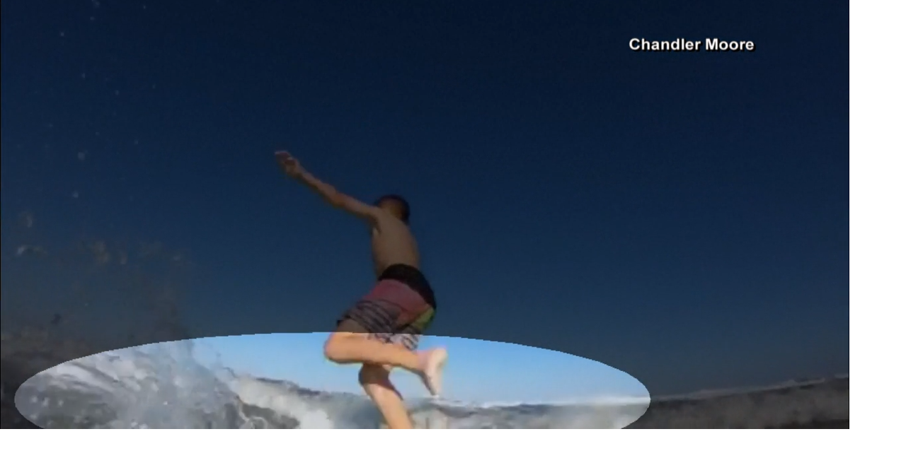 CAUGHT ON CAMERA Shark knocks kid off surfboard in Florida Spokane