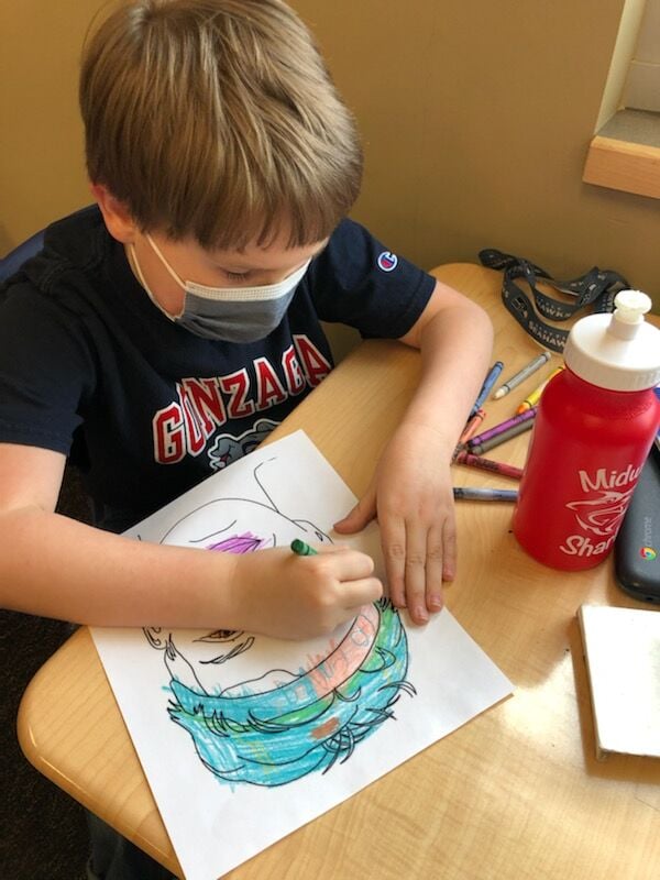 2nd grade Mead School District class gives Zag's Drew ...
