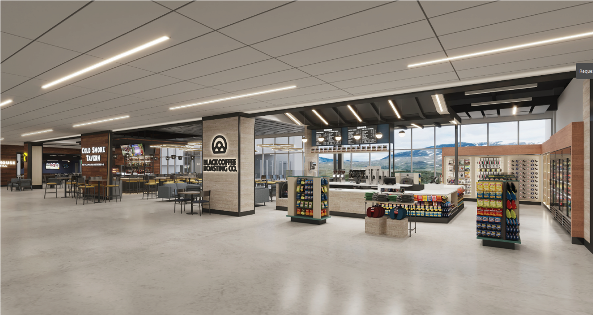 Missoula International Airport's new terminal to feature restaurants