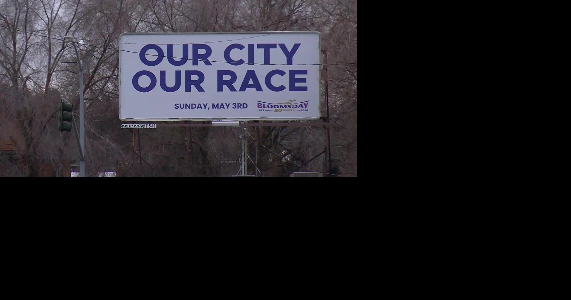 Bloomsday removes 'Our City. Our Race.' billboard amid backlash
