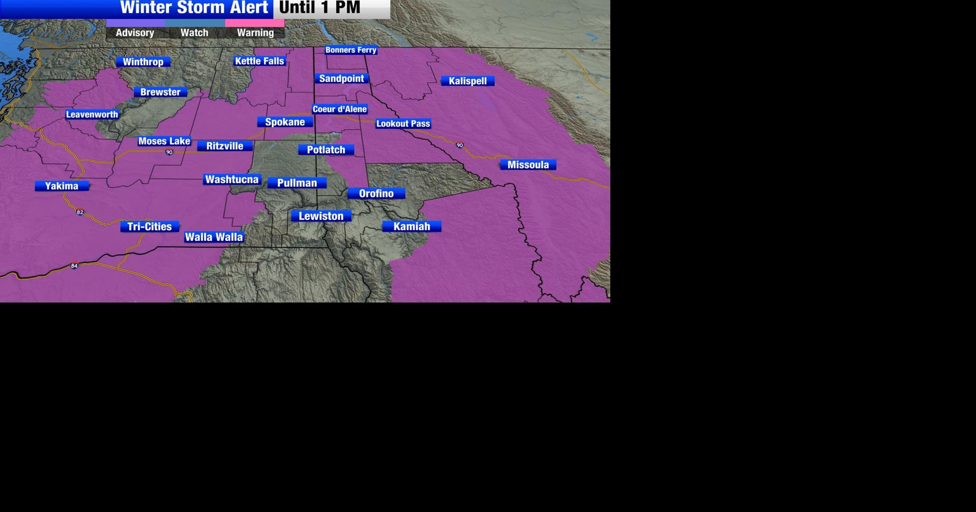 Be prepared for a slick morning commute as wintry precipitation moves in