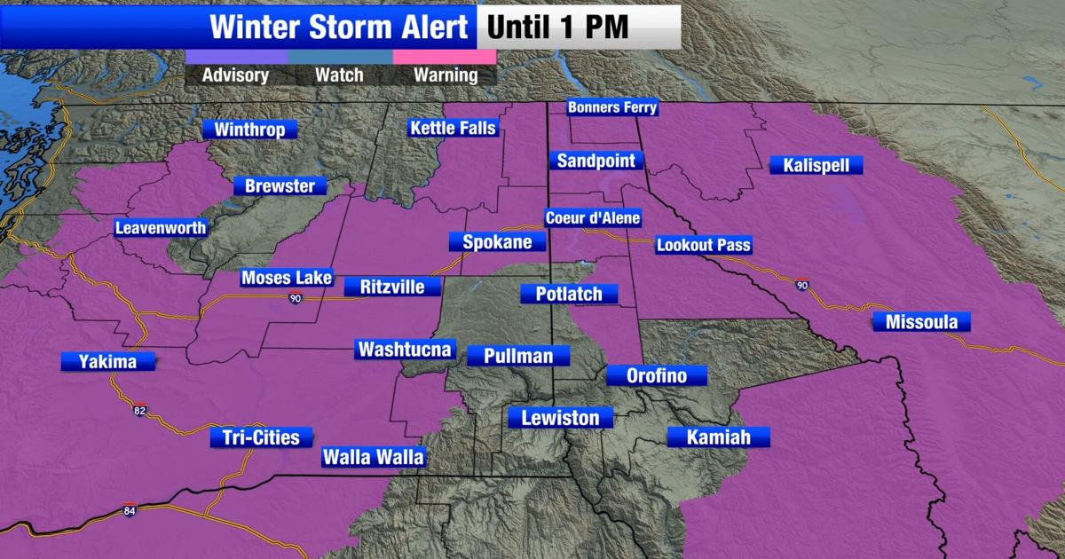 Be prepared for a slick morning commute as wintry precipitation moves in