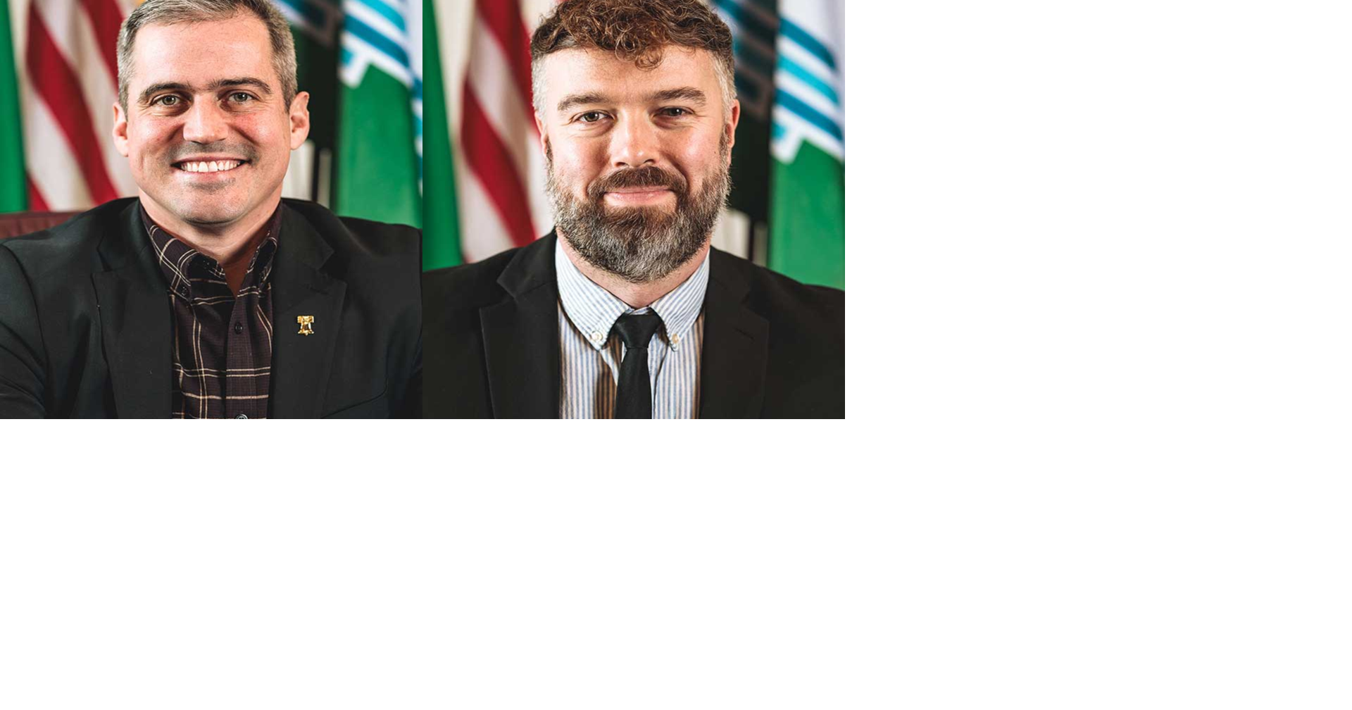 Spokane City Council members Jonathan Bingle and Paul Dillon | | khq.com