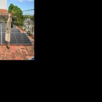In Havana, a Dominican nun raised $7,000 towards installing solar panels on the roof of a nursing home that doubles up as a soup kitchen for Cuba's needy