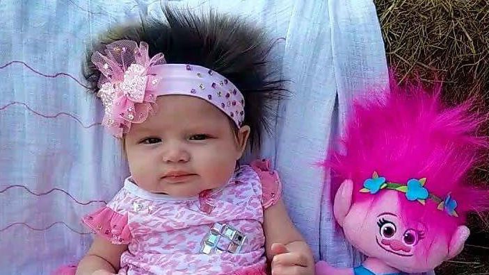 baby troll costume