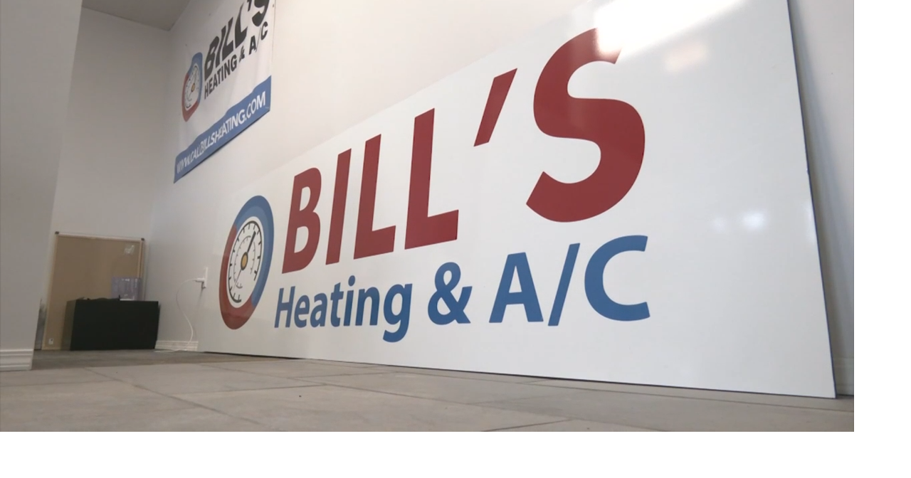 Bill's Heating and Air provides free space heaters for those affected by natural gas outage
