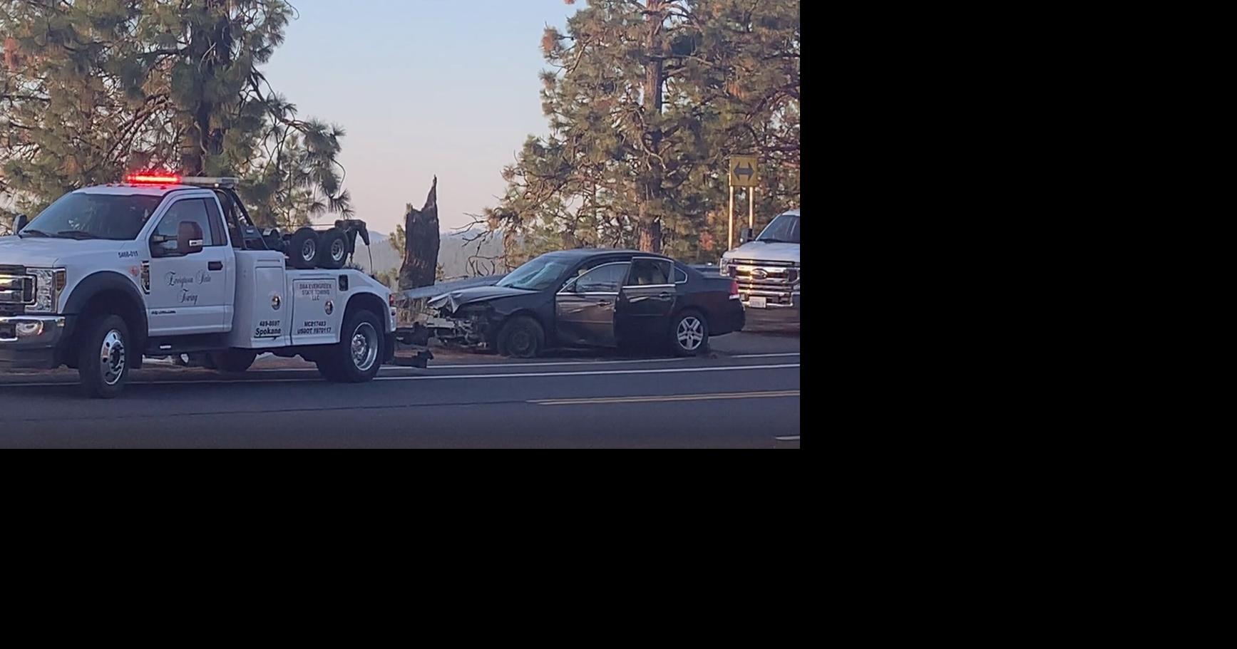 Driver crashes into tree, goes over embankment near High Drive Bluff