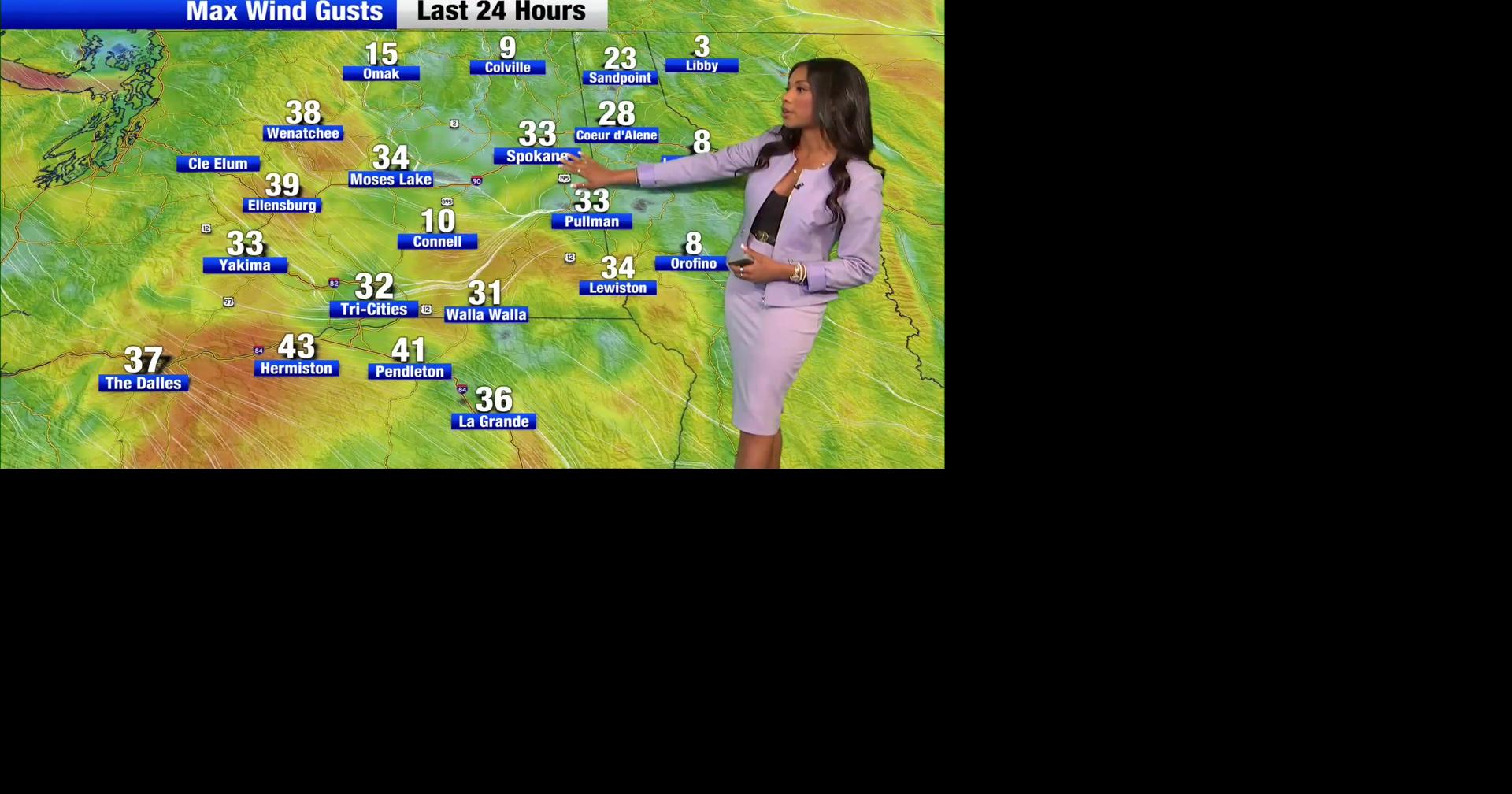 Stormy Saturday night for Eastern WA, North Idaho | Weather | khq.com