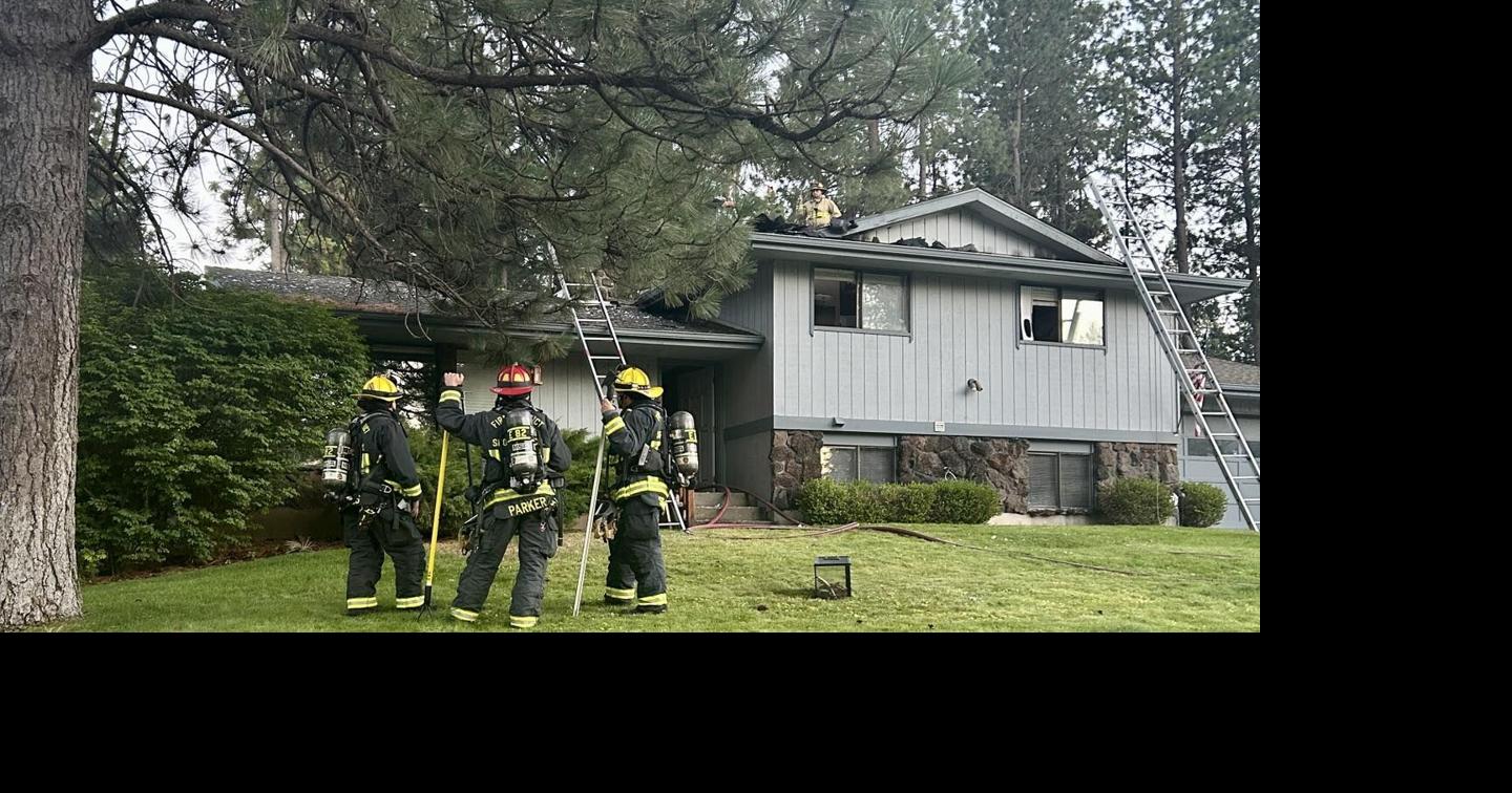 Firefighters tackle house fire in Spokane's Ponderosa Neighborhood ...