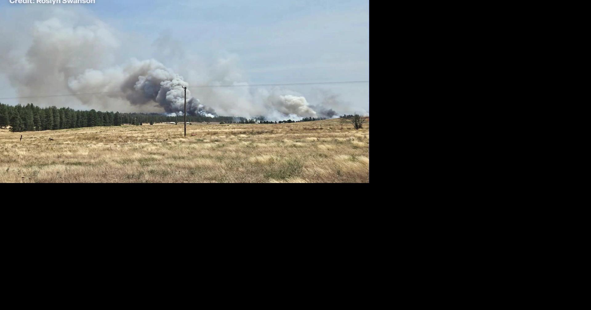 300-Acre Wildfire Explodes: Expanded Evacuations Ordered Near Airway Heights