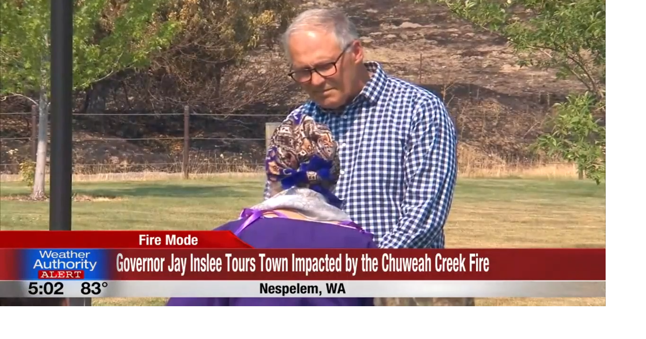 War with 3 fronts Gov. Inslee talks wildfires, climate change