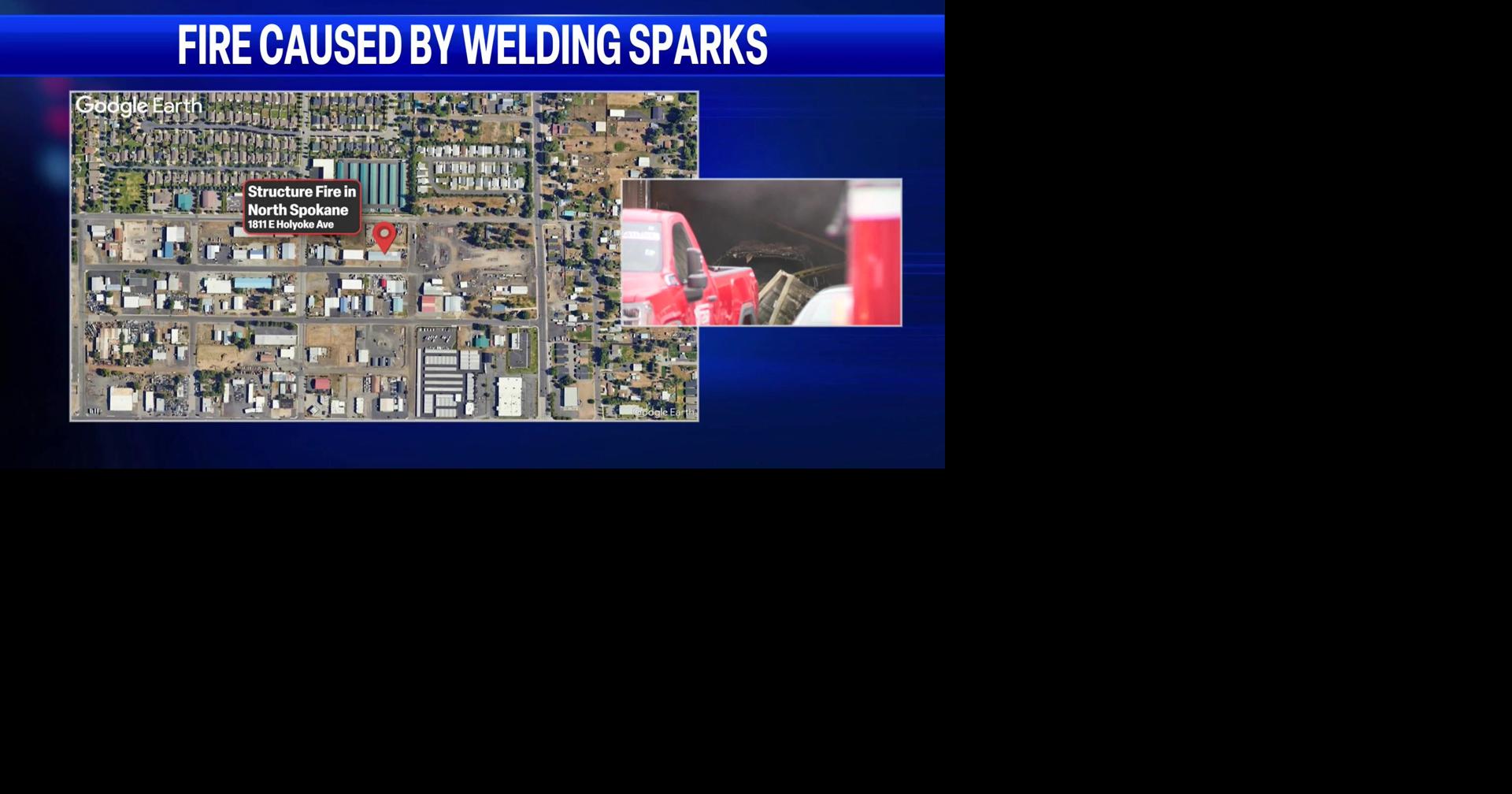 Spokane firefighters respond to structure fire on East Holyoke Avenue ...