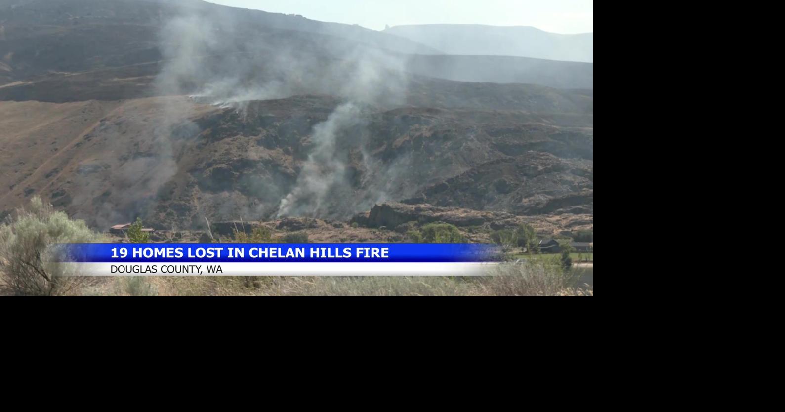 Chelan Hills Fire 50% contained amid red flag warning conditions