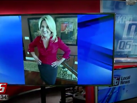 recently retired tv news anchor nadine woodward print photo calendar 2020