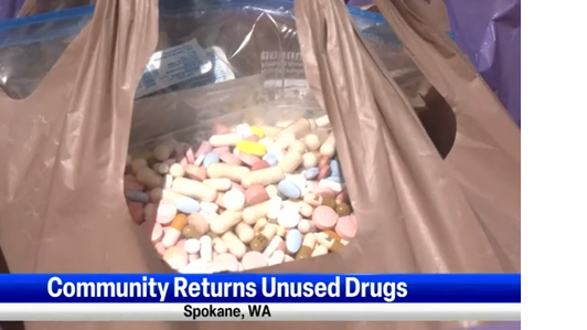 Drug Take Back Day' in Spokane helps keep prescription drugs out of the  wrong hands, News
