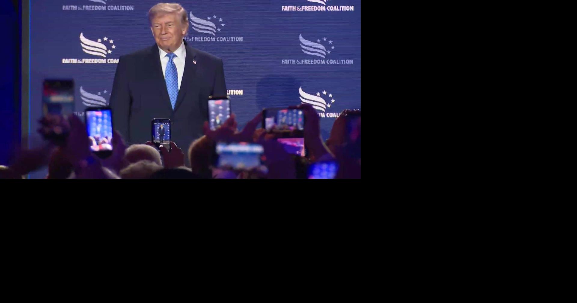 Trump says New York Democratic primary winners threaten churches