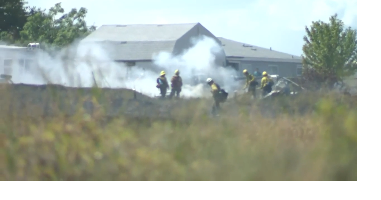 Multiple city and state resources respond to small brush fire in ...