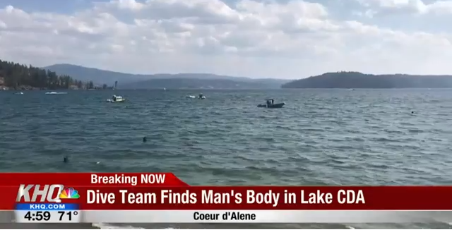 Search Crews Locate Body Of Drowning Victim In Lake Coeur Dalene Investigation Ongoing 3665