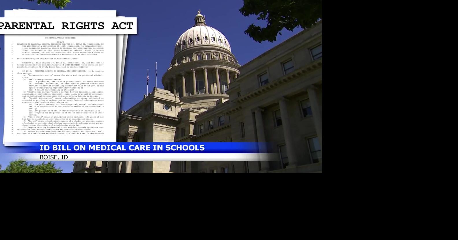 Idaho lawmakers advance bill to improve student medical care