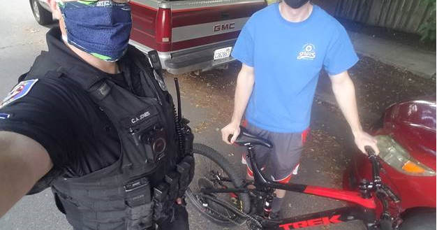 Spokane Police arrest suspect with stolen bike, return it to owner ...