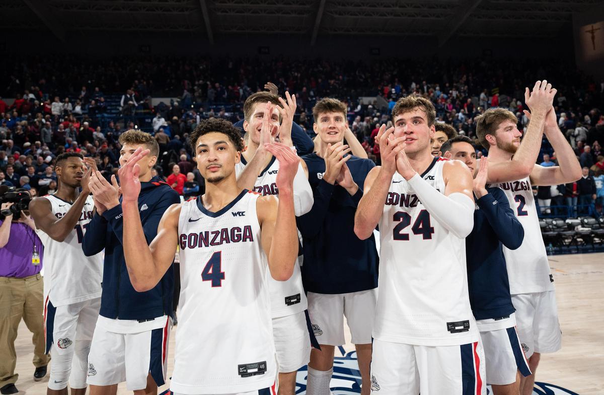 Gonzaga Takes Over No 1 Spot In Ap College Basketball Poll News