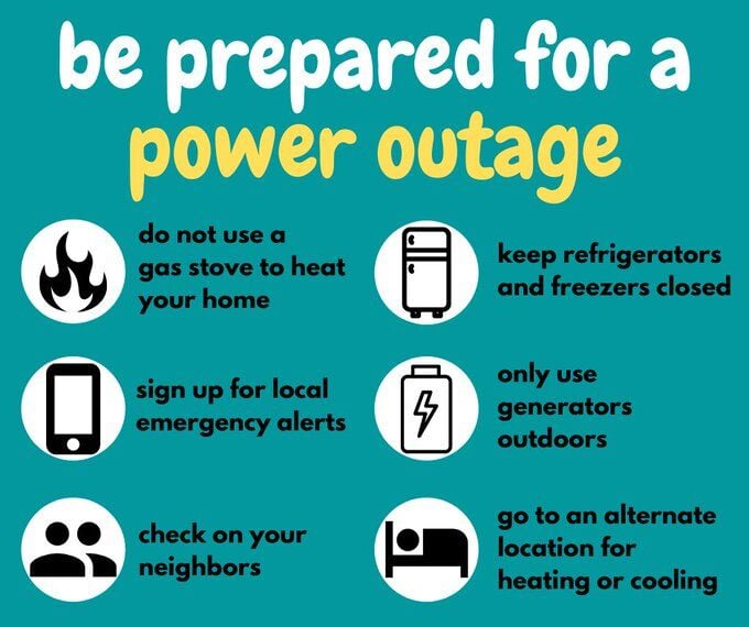 Ready - Keep your food supplies safe during a power outage: - Keep