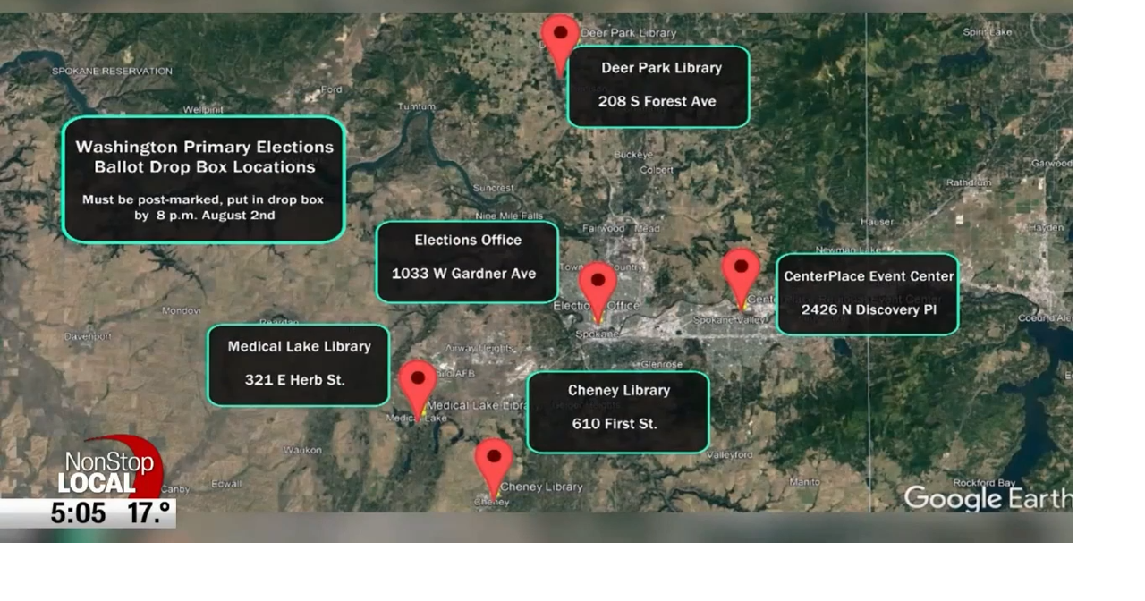 Today is election day: Find a ballot drop box near you | Spokane News ...