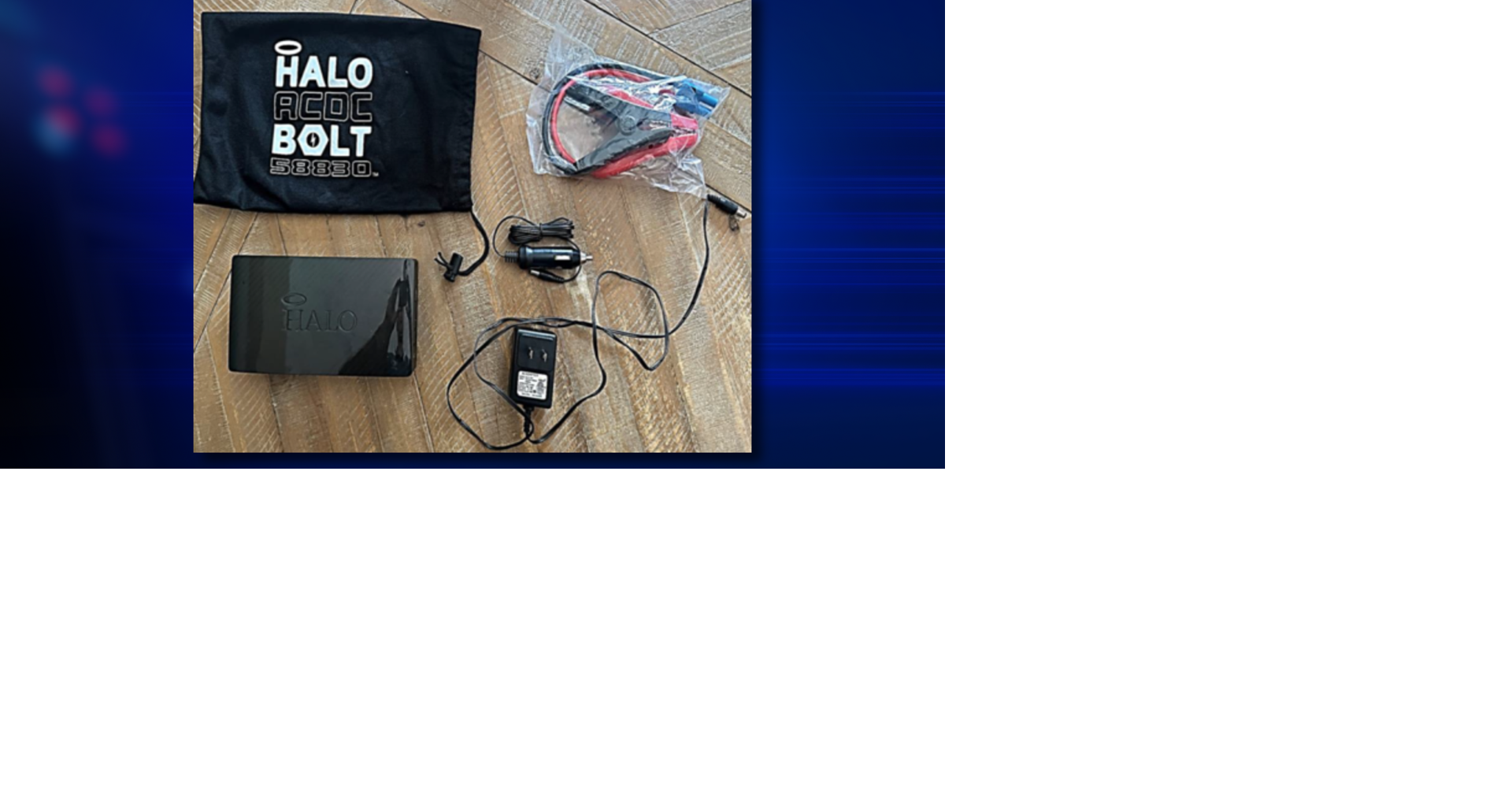 Halo Bolt portable car charger recall issued due to fire risk