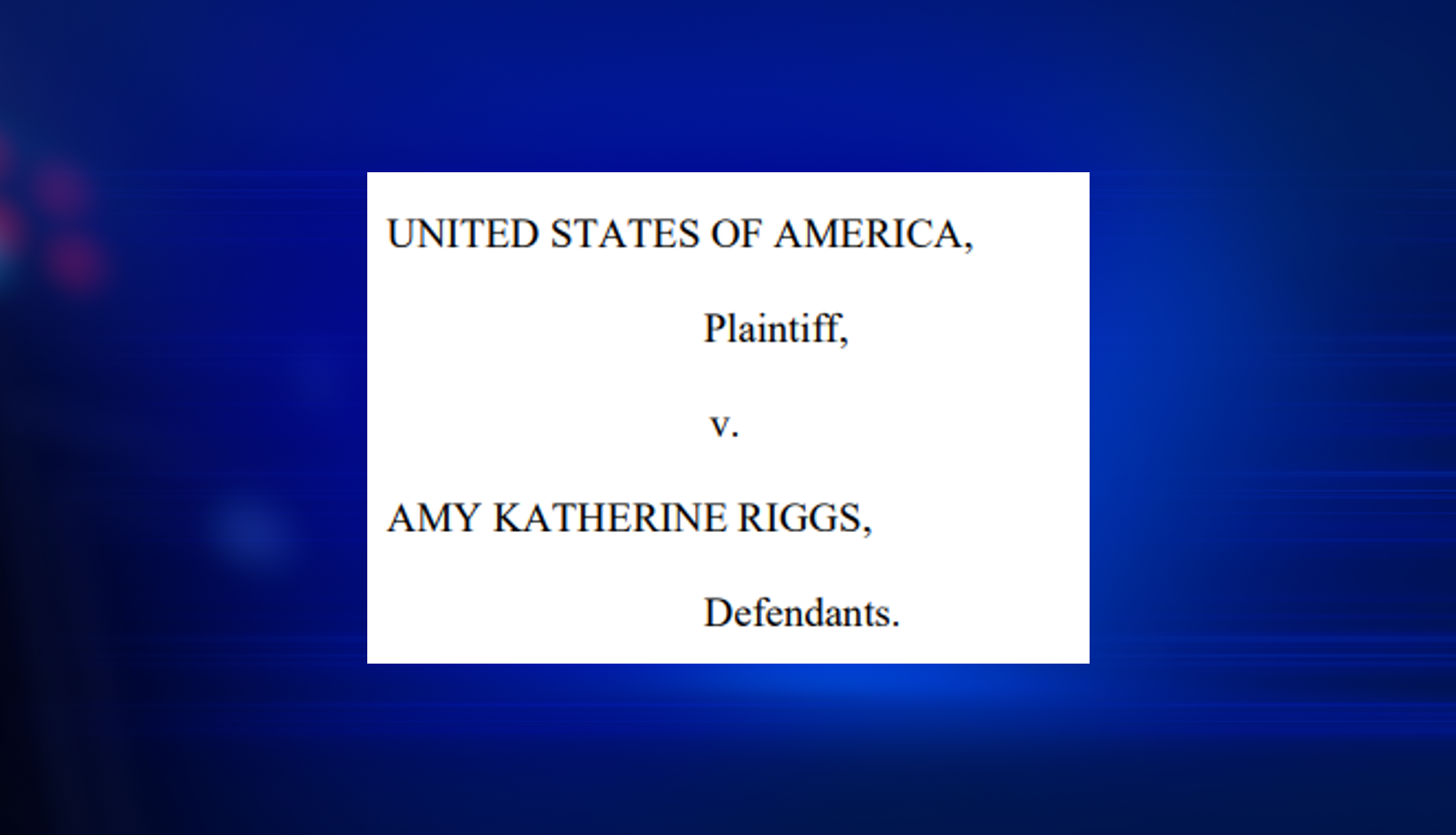 Amy Katherin Riggs | | khq.com