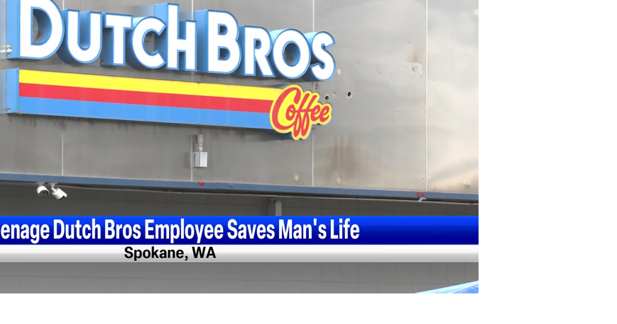 Teenage Dutch Bros employee performs CPR saves life outside store in