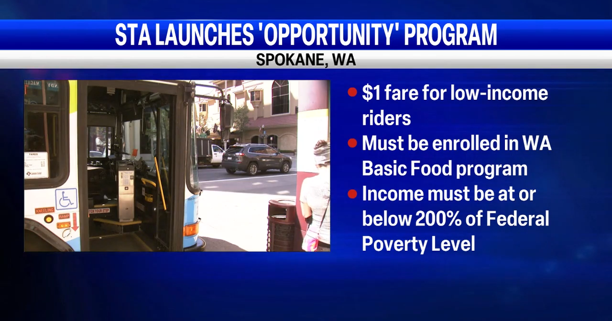 Spokane Transit Authority introduces reduced fare for low-income riders ...